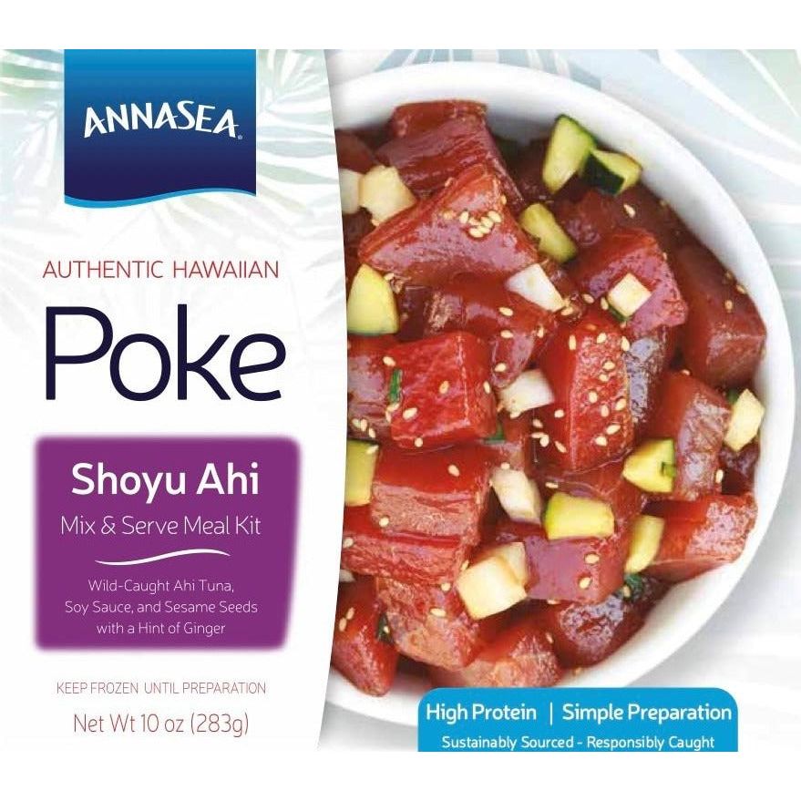 Frozen Shoyu Ahi Tuna Poke Kit – Annasea