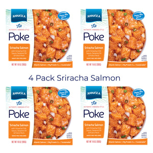 
                  
                    4 Pack Bundle - Frozen Sriracha Salmon Poke
                  
                