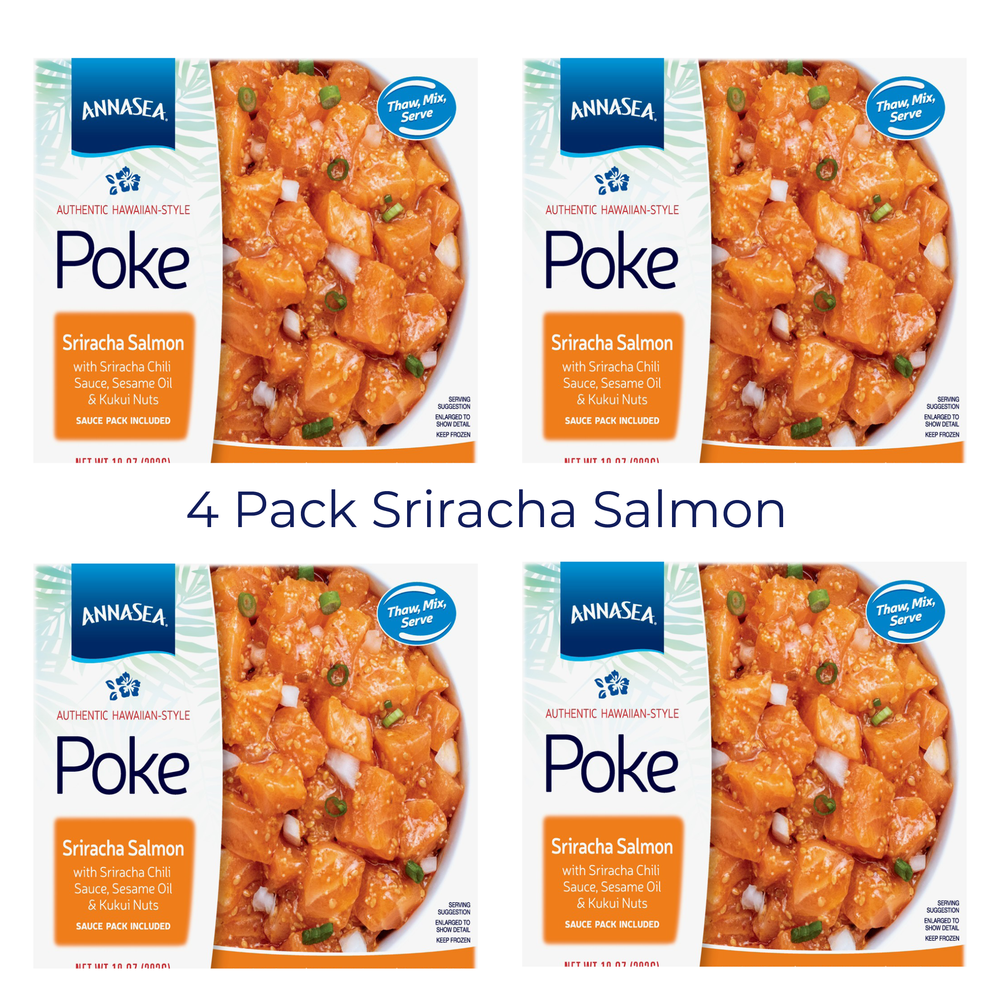 Annasea Sriracha Salmon Poke