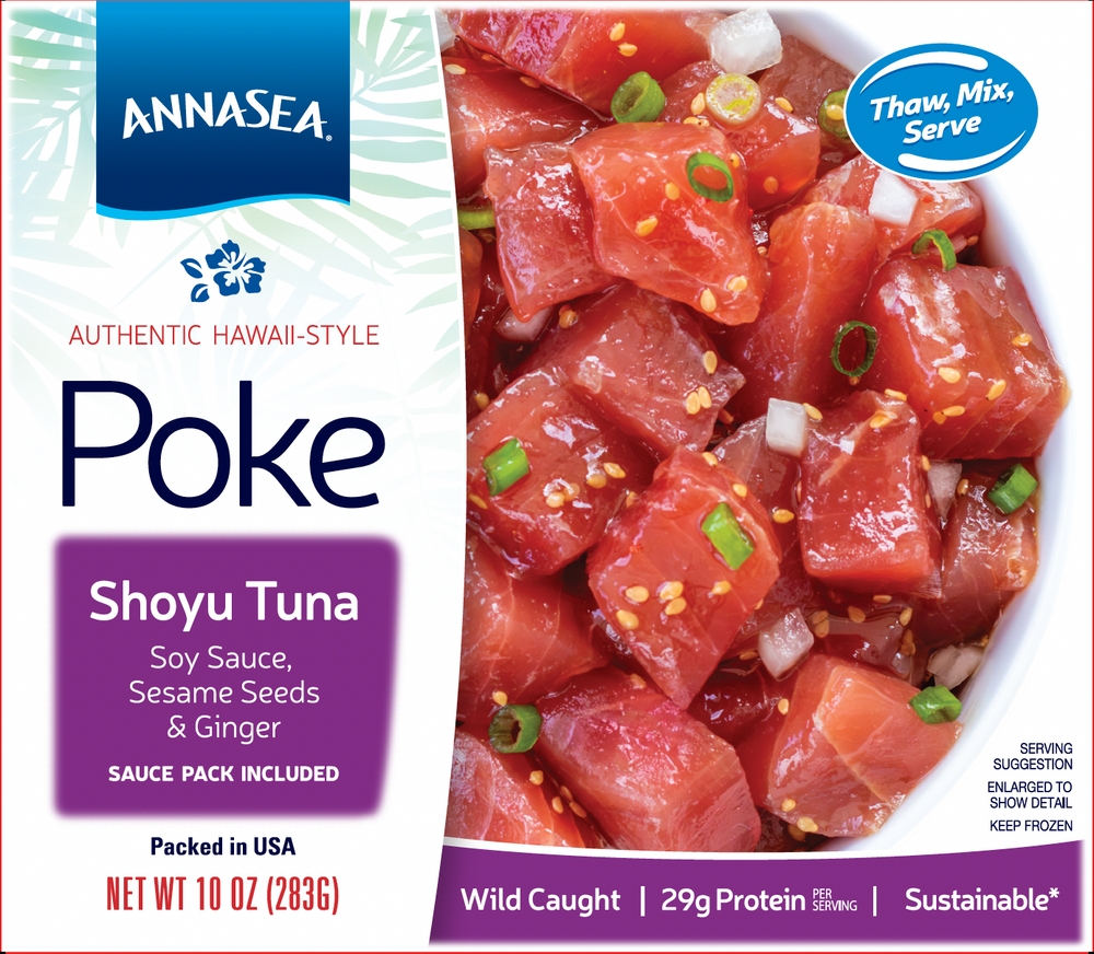 Annasea Shoyu Tuna Ahi Poke